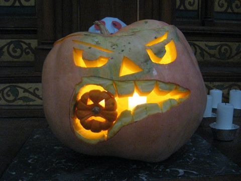 Algunas calabazas no están de muy buen humor